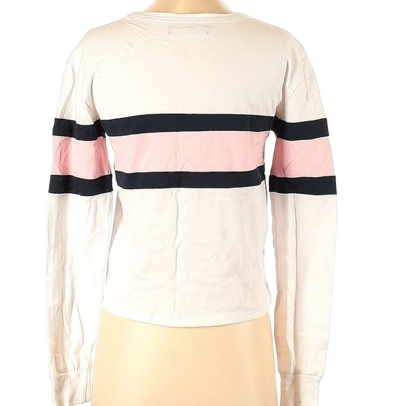 Vintage Y2K Abercrombie & Fitch Cropped Oversized Long Sleeve Tee - S - Picture 2 of 8